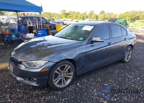 2014 BMW 335I xDrive из США, поврежденный, VIN WBA3B9G56ENR91984